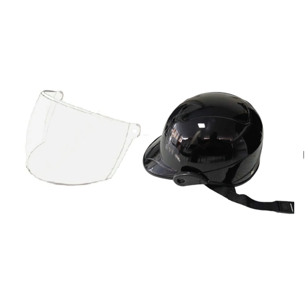 KASK JOKEY BOYALI-fitilli CAMLI Siyah