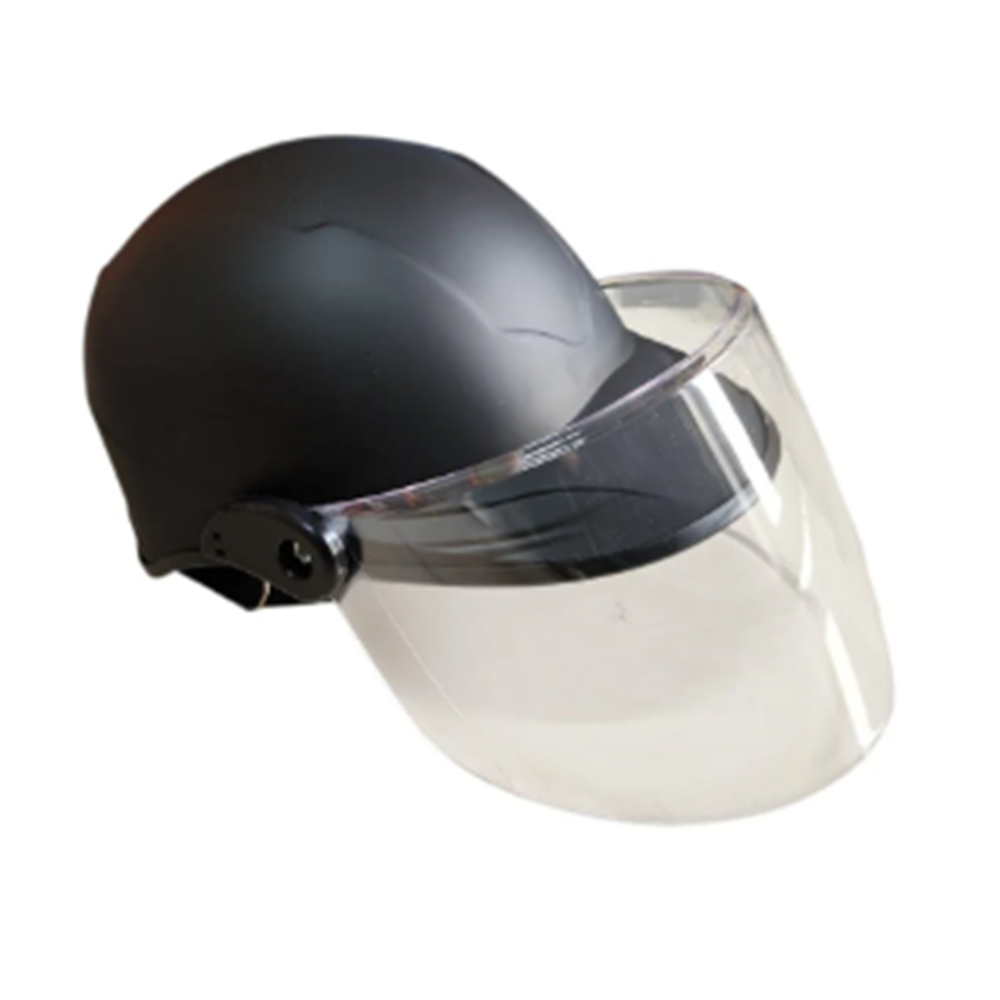 KASK JOKEY BOYALI-fitilli CAMLI MAT Siyah