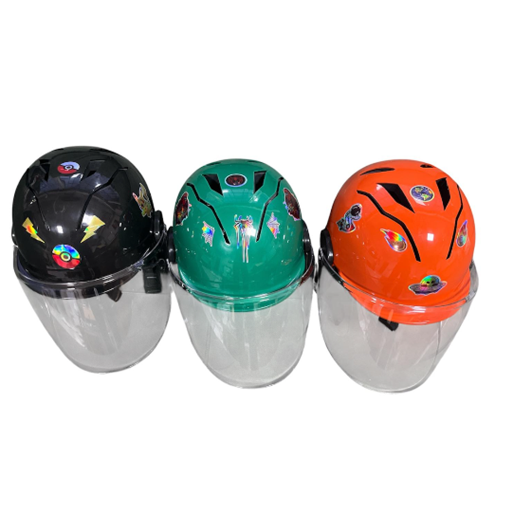 KASK CAMLI Çocuk karışık renk