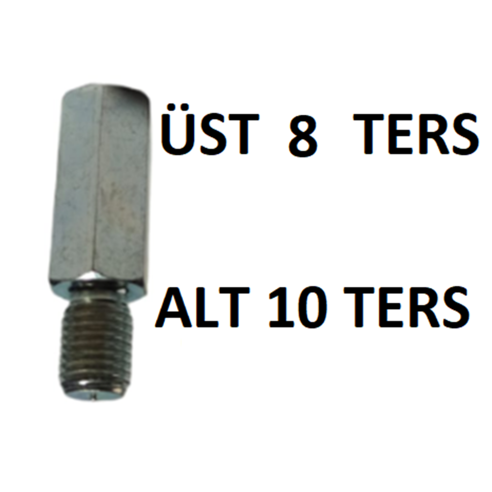 AYNA UZATMASI alt 10 TERS -üst 8 TERS
