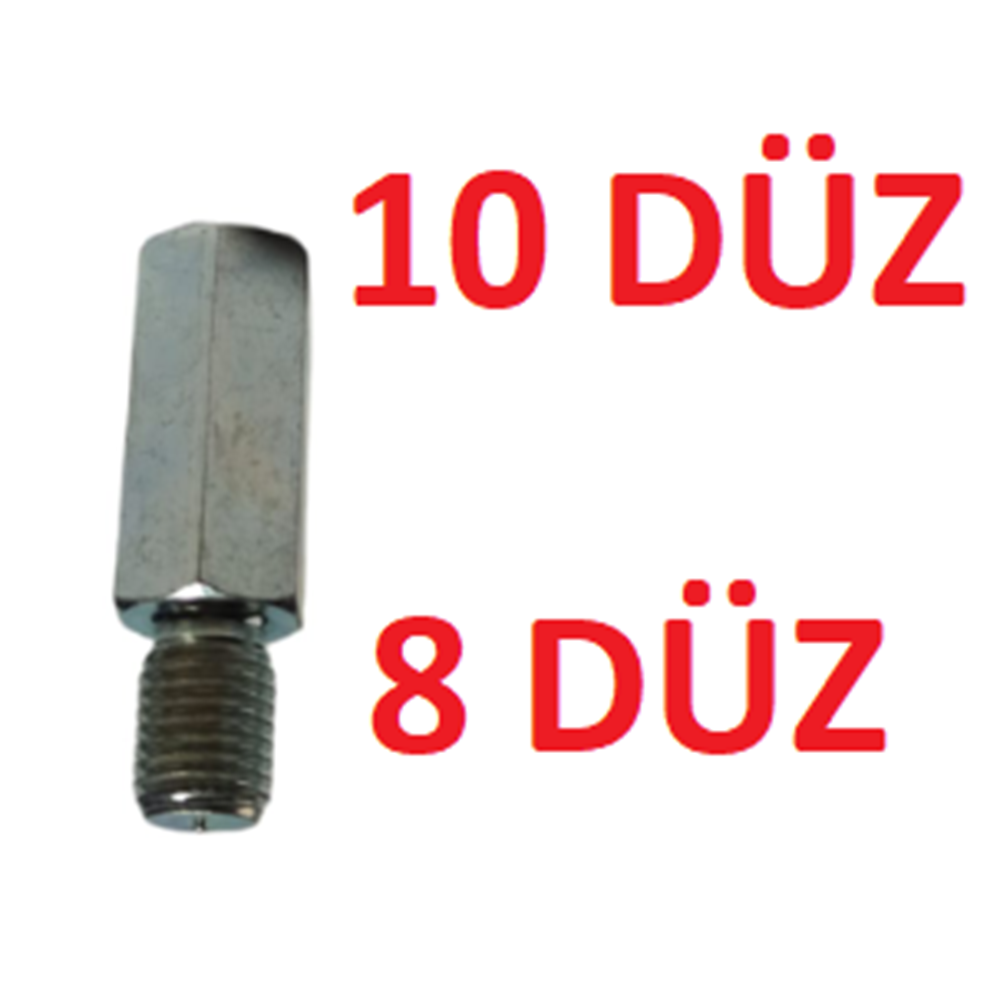 AYNA UZATMASI alt 8 DÜZ -üst 10 DÜZ