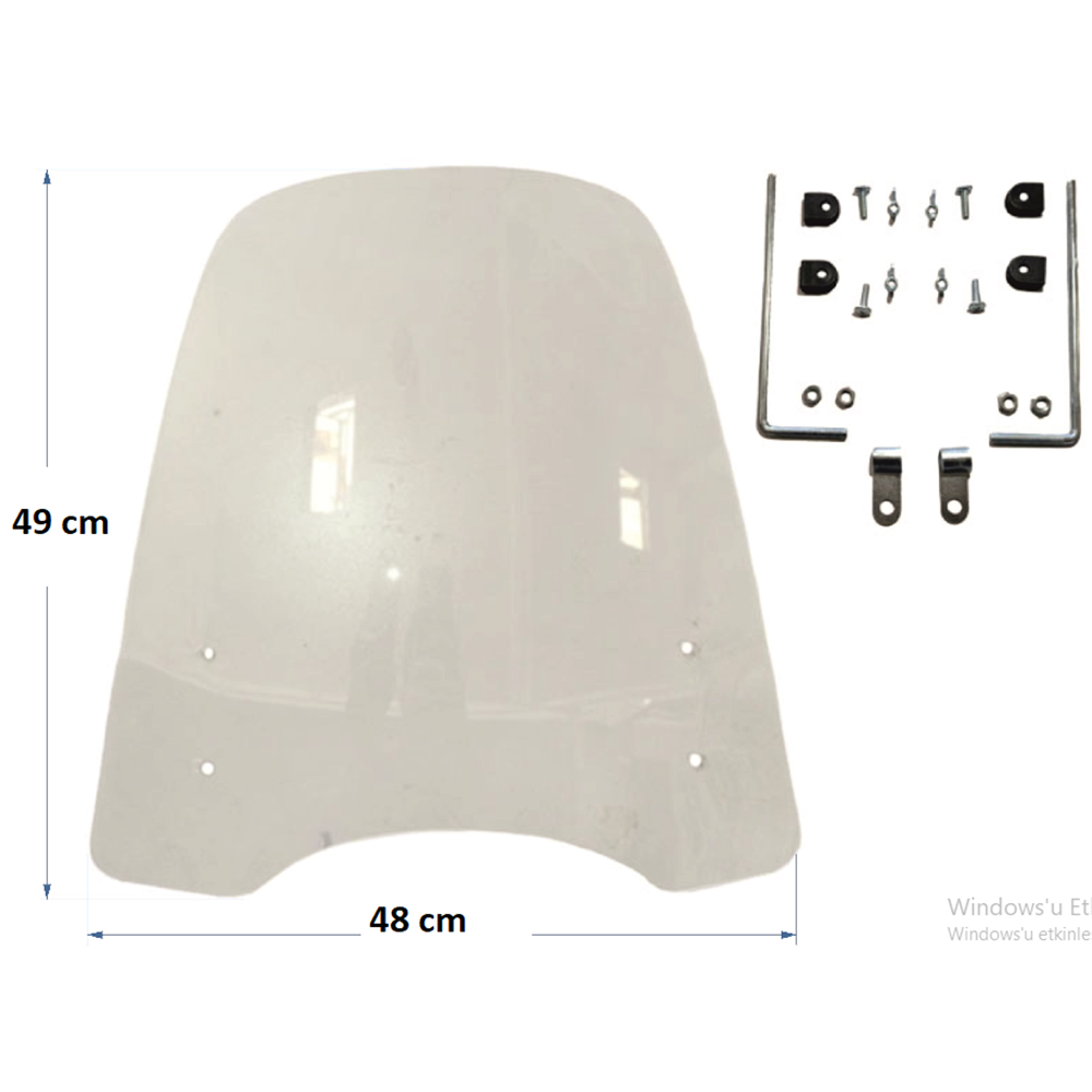 SİPERLİK ithal tip fitilsiz HONDA ACTİVA S Uyumlu/SCOOTER 49x48 özel