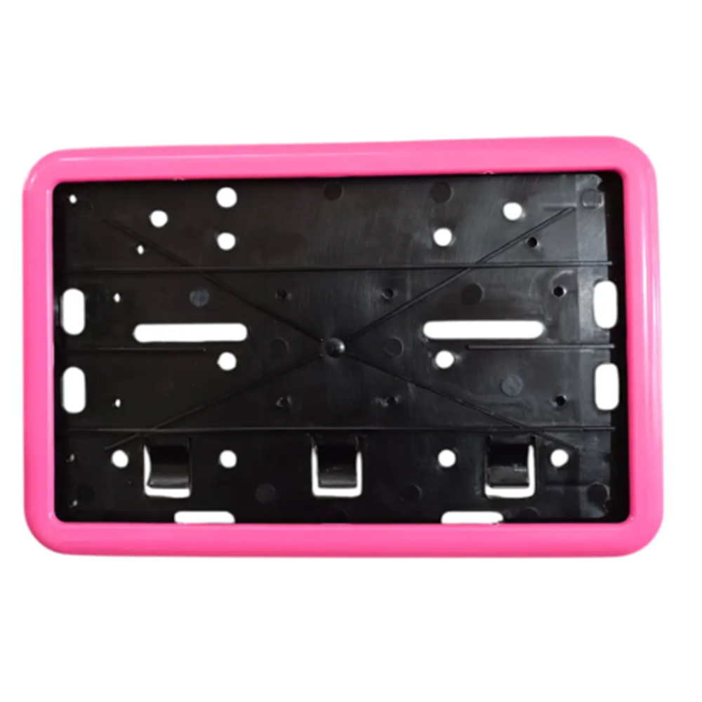 PLASTİK ÇERÇEVELİ PLAKALIK MOTOR Pembe