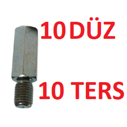 AYNA UZATMASI alt 10 TERS -üst 10 DÜZ