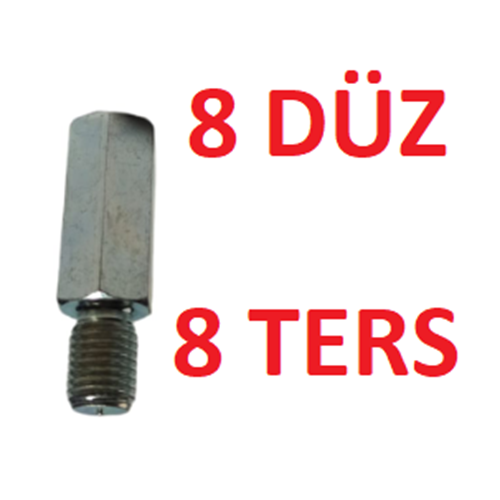 AYNA UZATMASI alt 8 TERS - üst 8 DÜZ