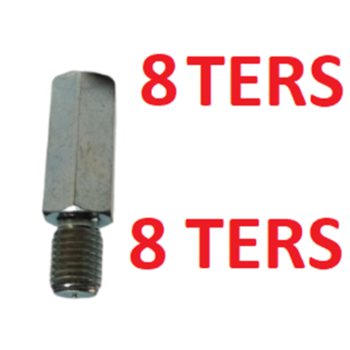AYNA UZATMASI alt 8 TERS - üst 8 TERS