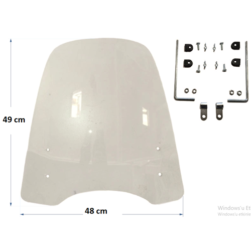 SİPERLİK ithal tip fitilsiz HONDA ACTİVA S Uyumlu/SCOOTER 49x48 özel