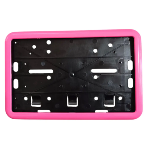PLASTİK ÇERÇEVELİ PLAKALIK MOTOR Pembe