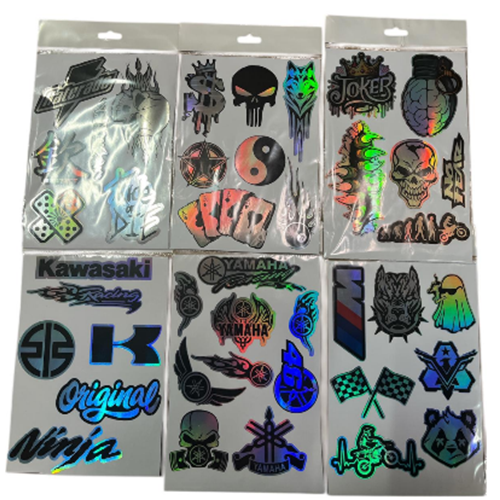 HOLOGRAM STIKER seti A5 karışık